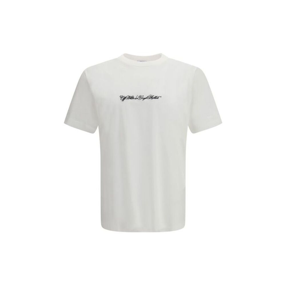Off-White White Cotton Men's T-Shirt